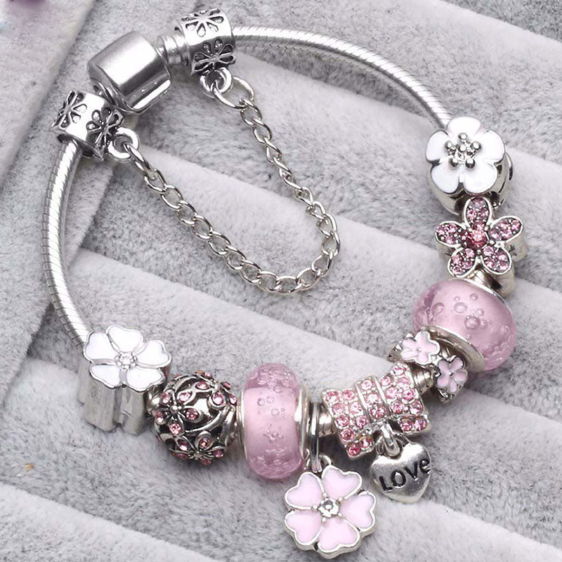Popular DIY jewelry charm bracelet