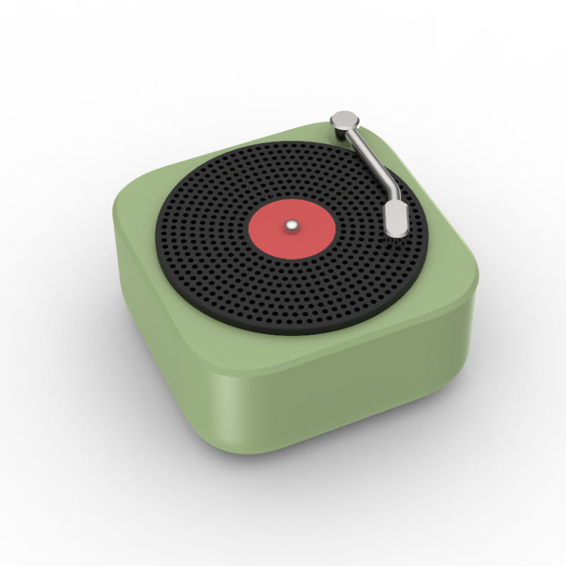 Wireless Mini Portable Audio Multifunction Record Vinyl Speaker