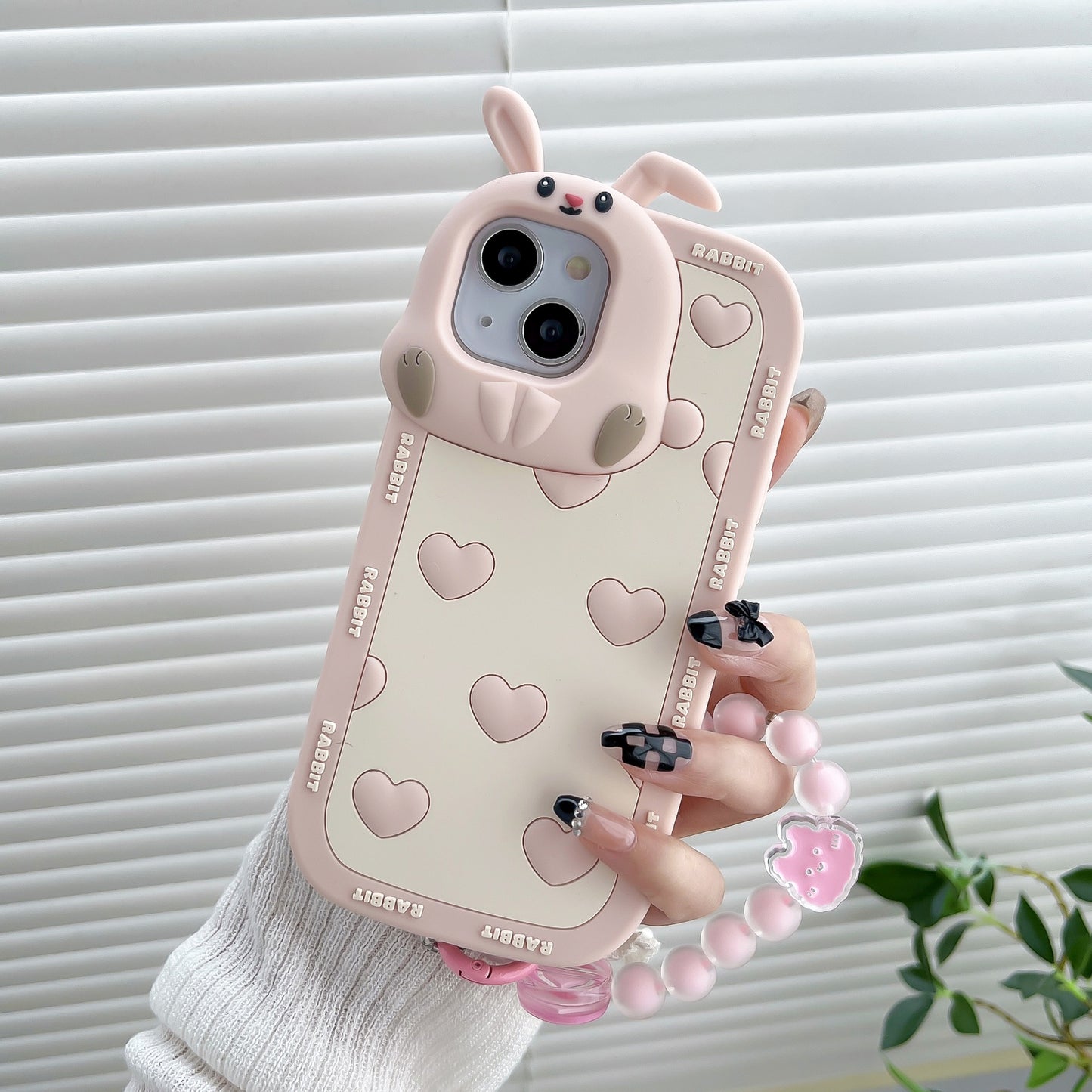 Love Rabbit Phone Case Silicone Protective Cover