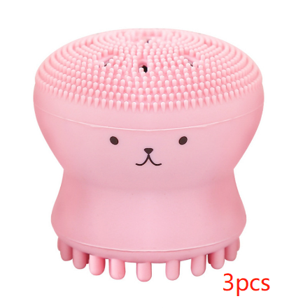 Cute Silicone Cleansing And Exfoliating Tool Brush