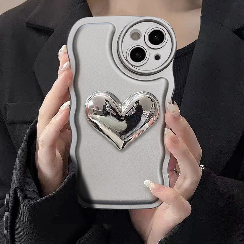 Electroplated Fashionable Personality Cool Air Phone Case